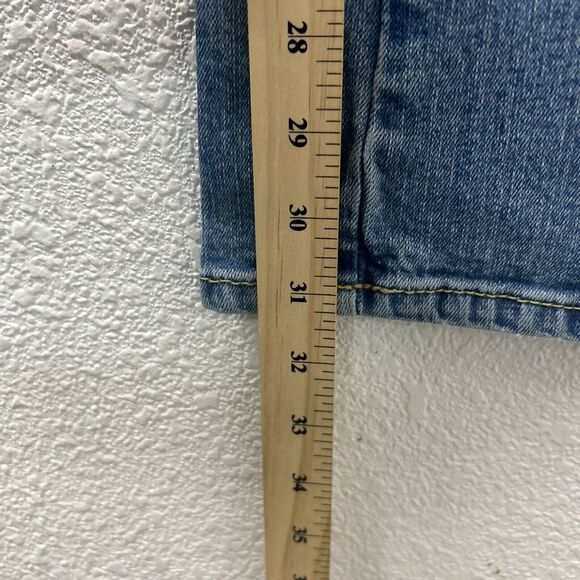 Wrangler Aura Jeans Women's 6R Denim Straight Cut Regular Rise Stretch‎ 32x31 - Picture 12 of 12